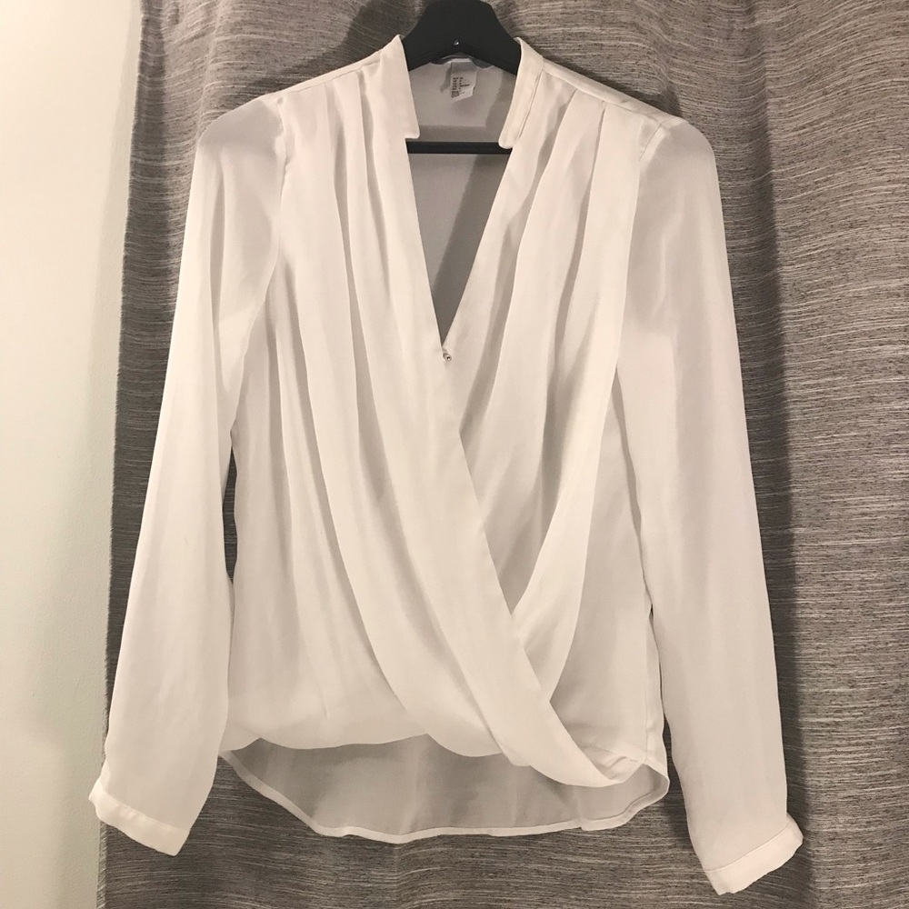 H&M White blouse